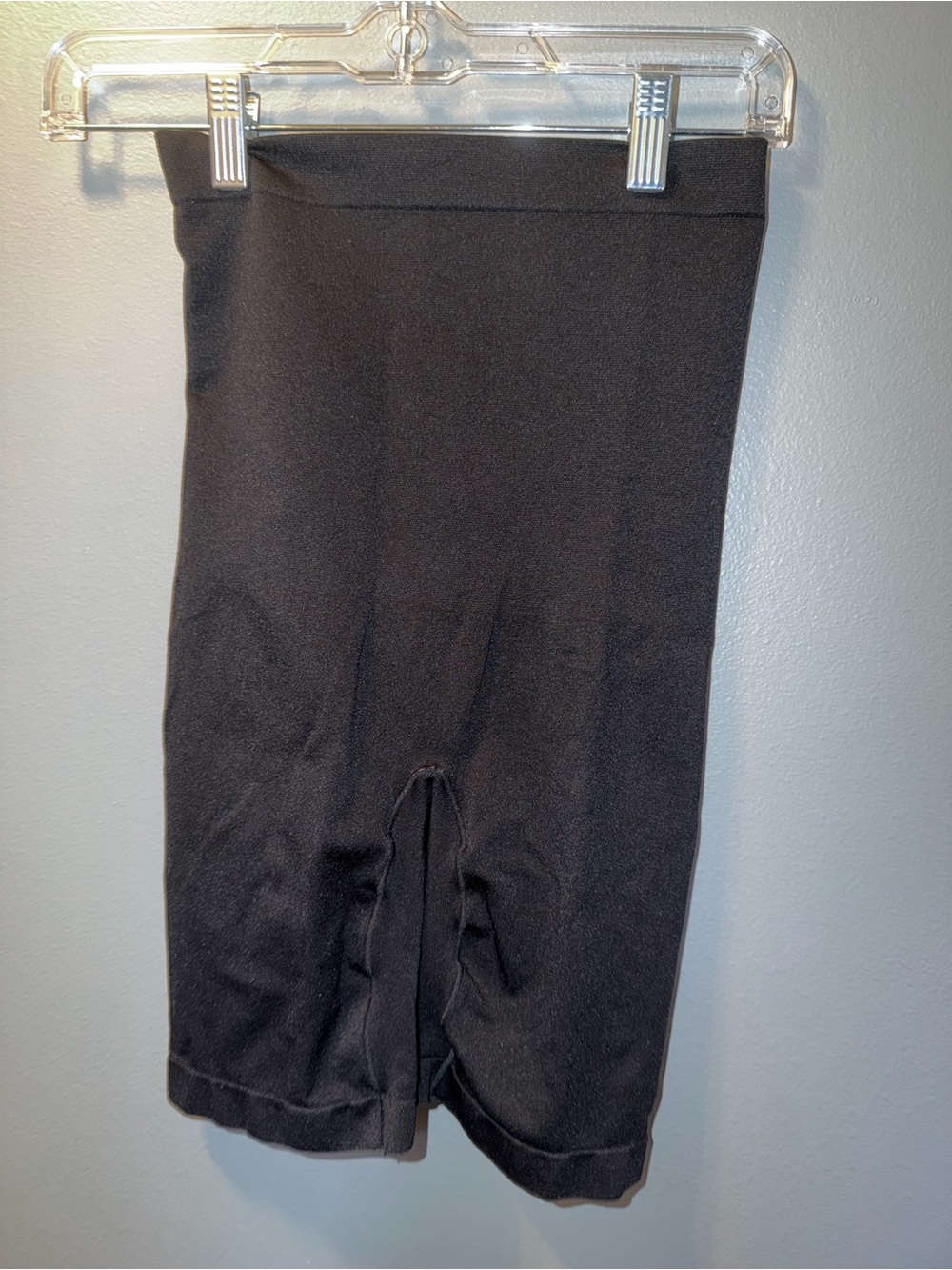 Yummie by Heather Thomson Black High-Rise shapewear shorts